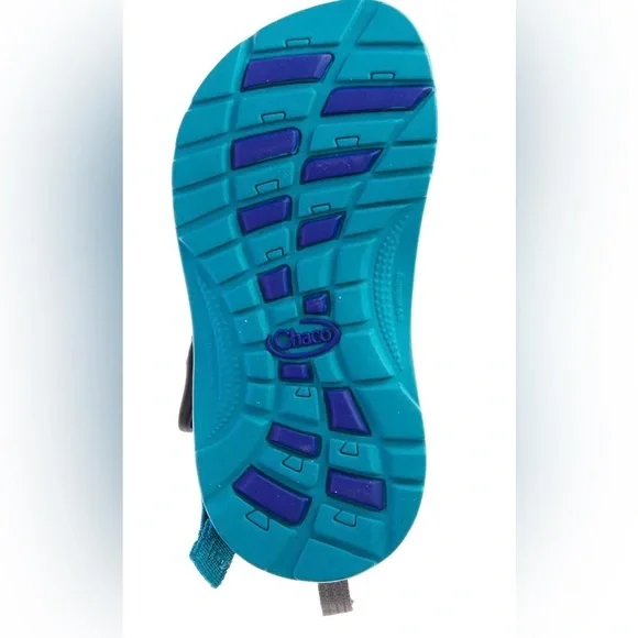 Chaco Unisex Kids ZX1 Ecotread J180264 Sport Sandals Break Teal Blue You… - Picture 9 of 14